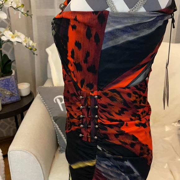 NWT ROBERTO CAVALLI Runaway Dress - Picture 10 of 11